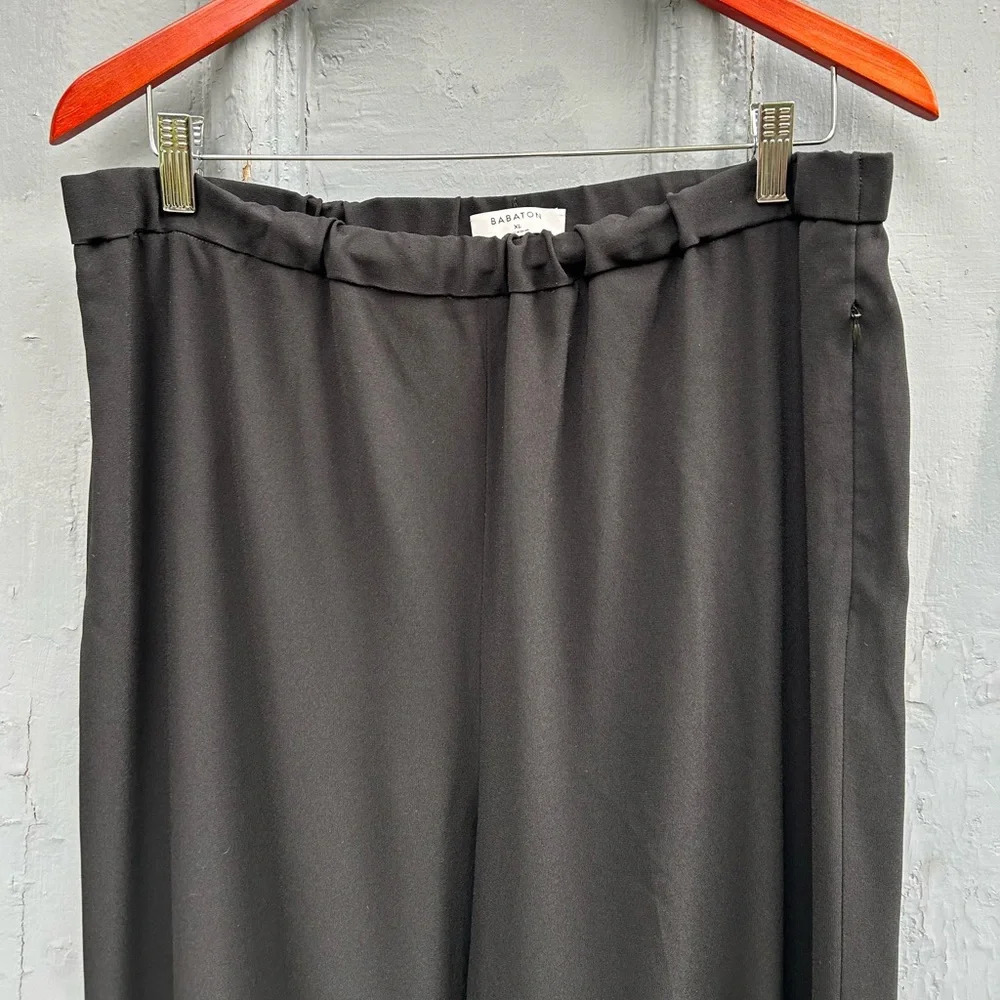 Babaton Black Crepe Serif Pant, size XL - Picture 12 of 12